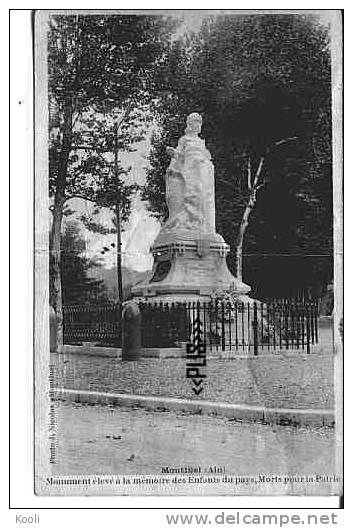 01Z71-A6 - MONTLUEL - Monument à La Mémoire Des Enfants Du Pays - Montluel