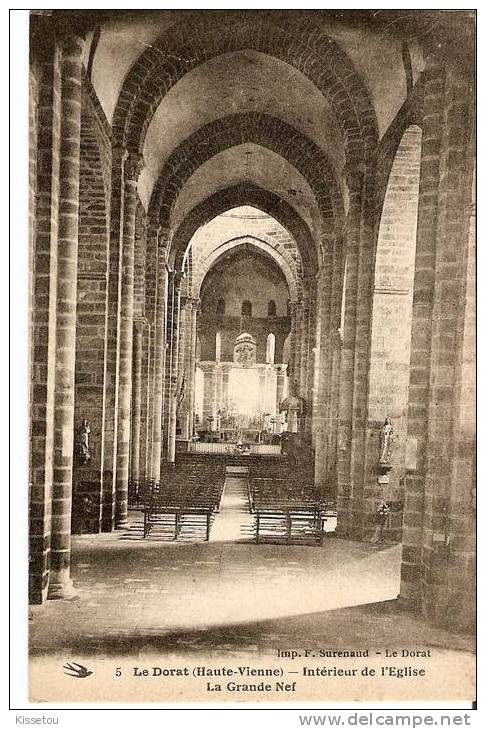 Intérieur De L'église - Le Dorat