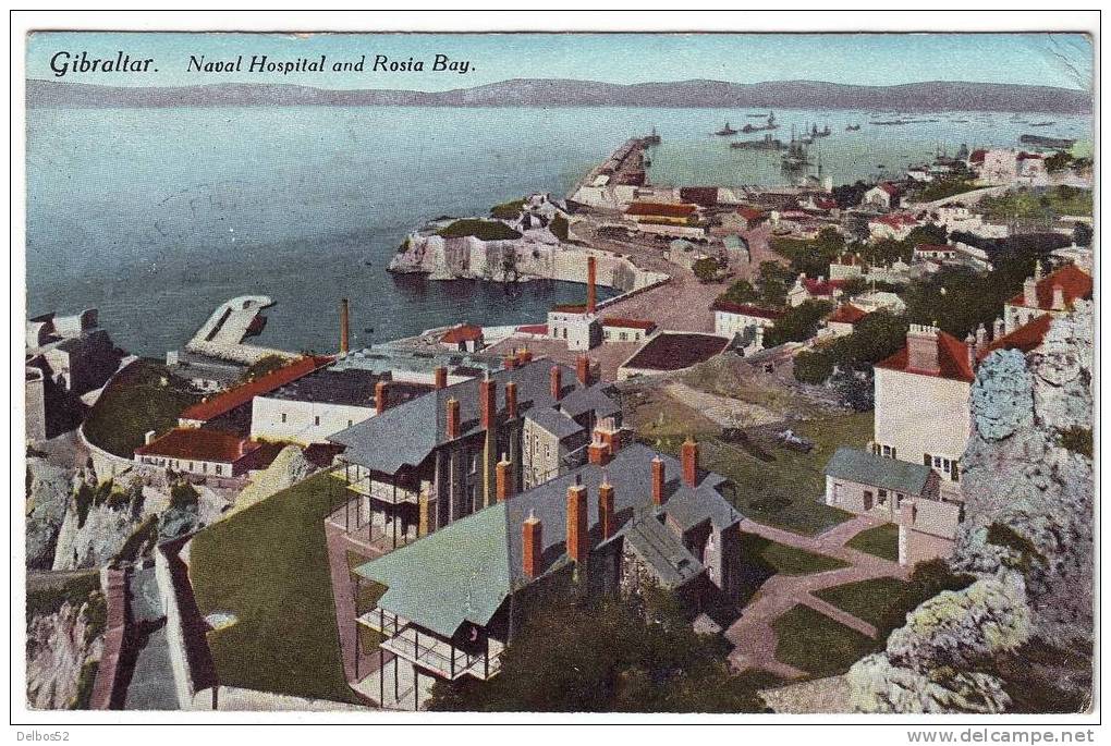 Gibraltar - Naval Hospital And Rosia Bay - Gibilterra