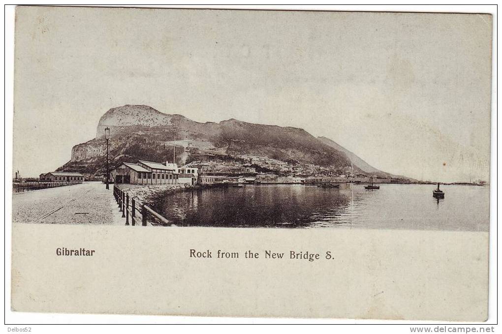Gibraltar - Rock From The New Bridge S. - Gibilterra