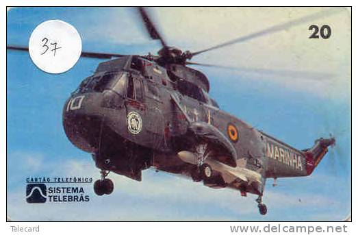 Télécarte Hélicoptère (37) HELICOPTER - CHOPPER - Hubschrauber - HELICÓPTERO - Elicottero - Avion - Phonecard - Flugzeuge