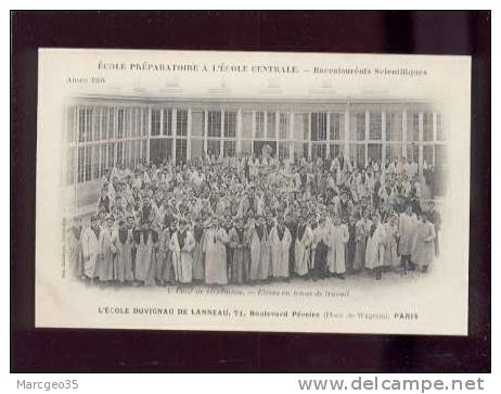 23027 Paris école Duvigneau 71 Bd Péreire école Préparatoire Centrale Bacs Scientifiques 1904 Belle Carte - Paris (17)