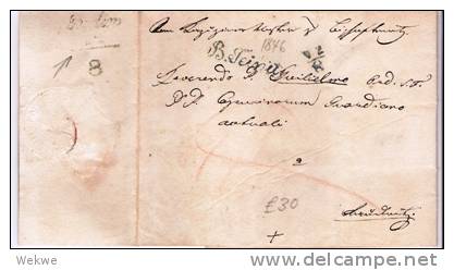 A-V069/- ÖSTERREICH -  B.Teinitz 1846 - ...-1850 Voorfilatelie