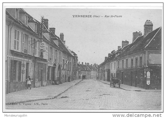 60 )FL) VERBERIE, Rue St Pierre, Ed VIGNON - Verberie