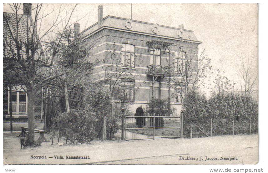 NEERPELT - Villa Kanaalstraat - Drukkerij J. Jacobs - Neerpelt