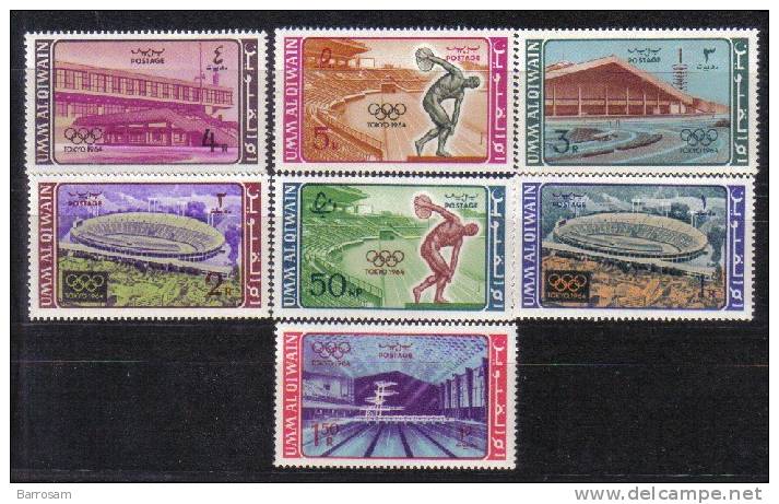 UmmAlQiwain 1964Olympics MNH** MichelValue$17.00 - Inverno1964: Innsbruck