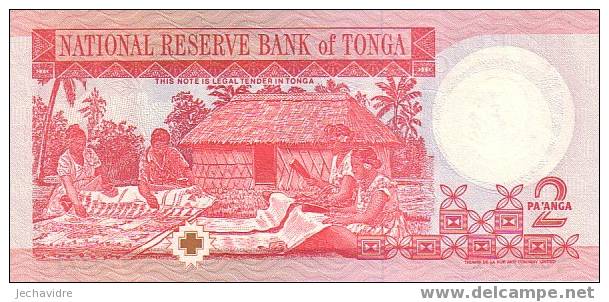 TONGA   2 Pa´Anga   Non Daté (1995)   Pick 32     ***** BILLET  NEUF ***** - Tonga