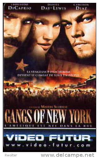 @+ Carte VIDEO FUTUR N° 212 : "GANGS OF NEW YORK". - Video Futur