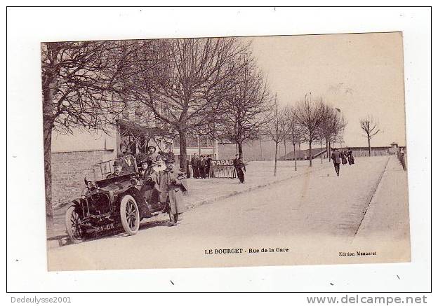 Dec7  9317469  Le Bourget  Rue De La Gare Animée - Le Bourget