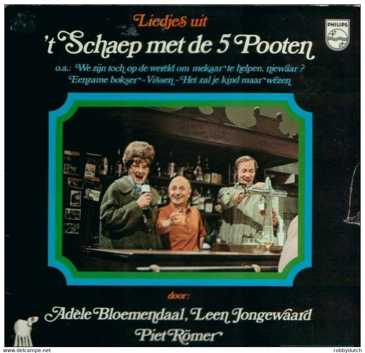 * LP * LIEDJES UIT 'T SCHAEP MET DE 5 POOTEN - BLOEMENDAAL / JONGEWAARD / RÖMER (1969 Ex-!!!) - Comiques, Cabaret