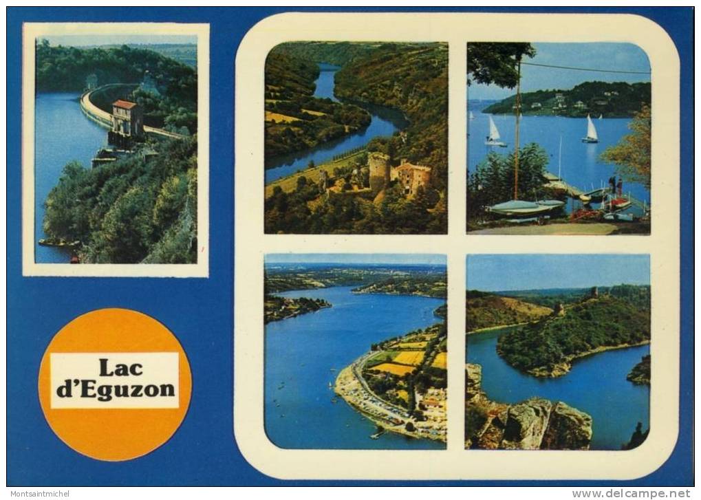 Eguzon Indre 36. Le Barrage D'Eguzon - Châteaubrun - Le Lac Chambon - Crozant. - Autres & Non Classés