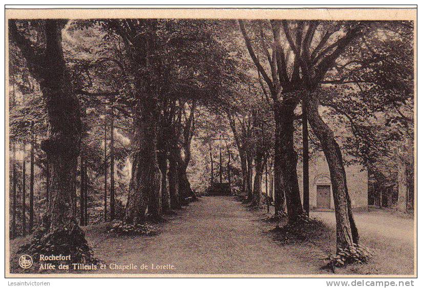 ROCHEFORT ALLEE DES TILLEULS ET CHAPELLE DE LORETTE - Rochefort