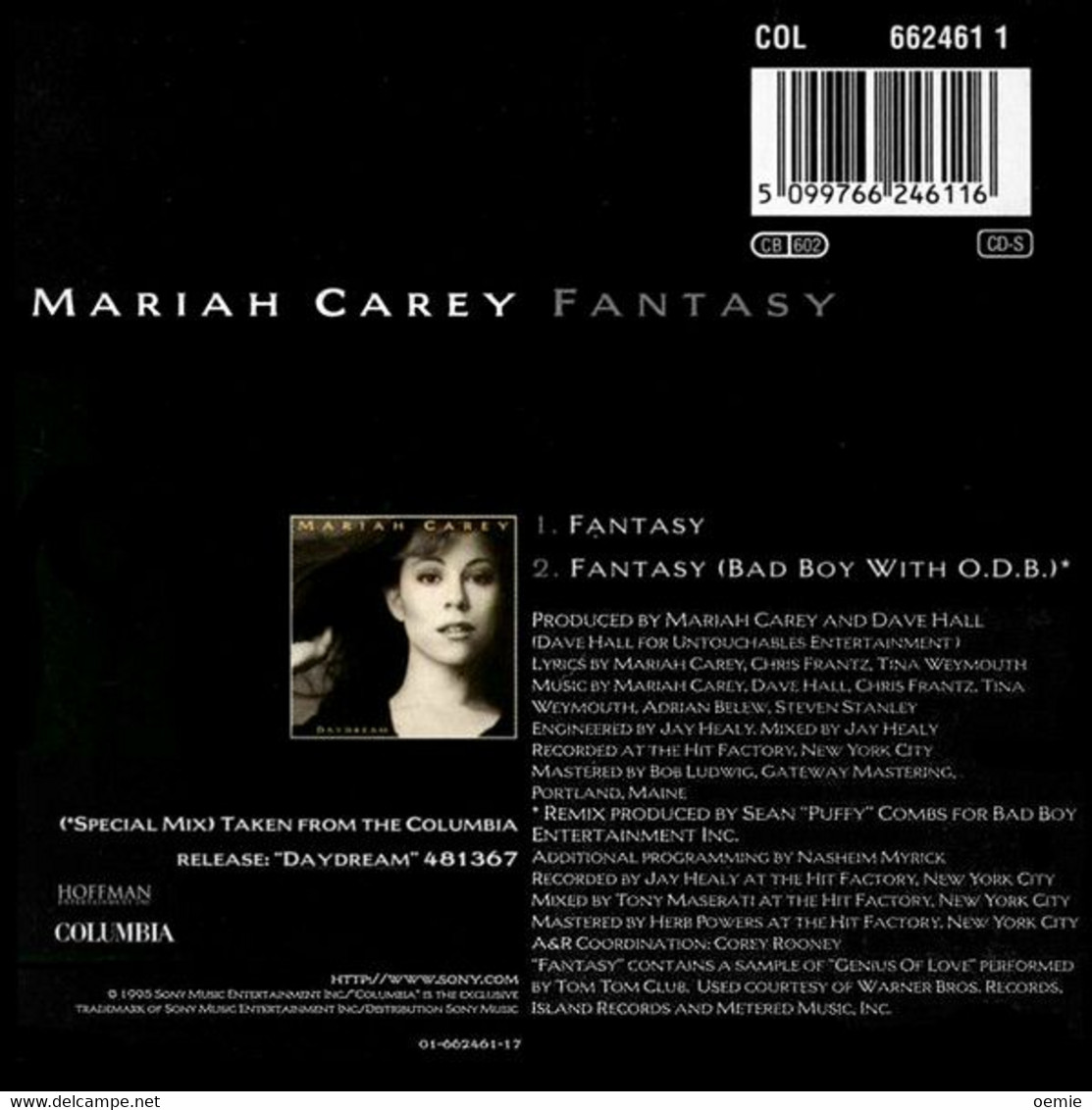 MARIAH  CAREY  °°°°  2 TITRES  CD SINGLE   COLLECTION - Other - English Music