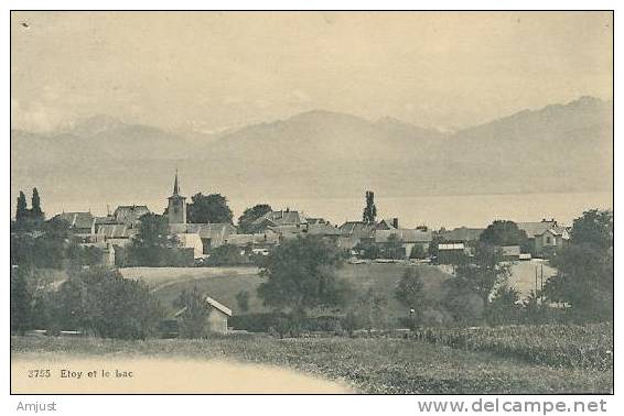 Canton De Vaud  Etoy Et Le Lac - Étoy