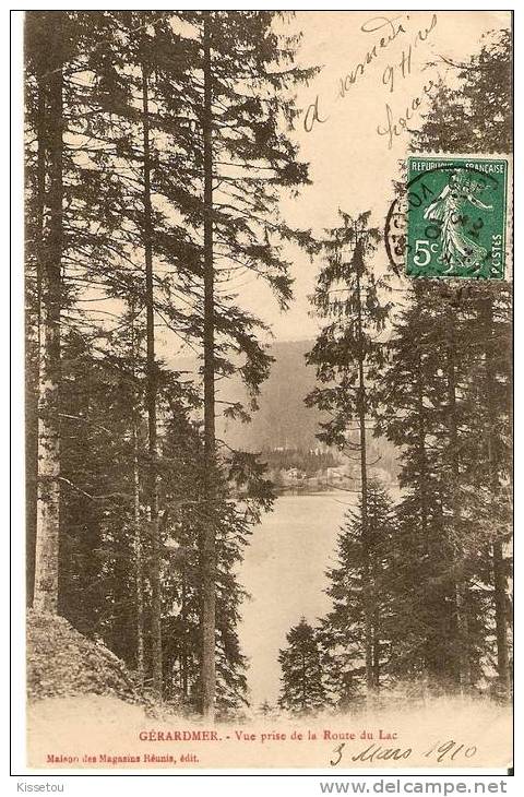 Vue Prise Du Lac - Gerardmer