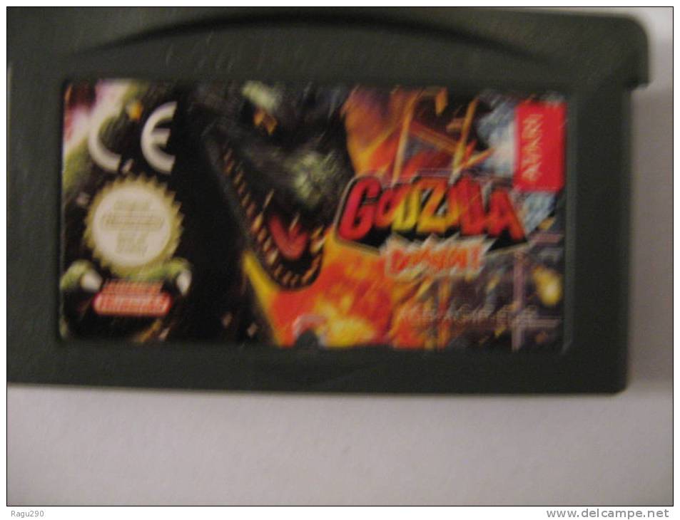 JEU POUR CONSOLE NINTENDO GAME BOY ADVANCE ET D.S. GODZILLA  --- Compatible Pour Les Deux ( Pour Infos ) - Game Boy Advance