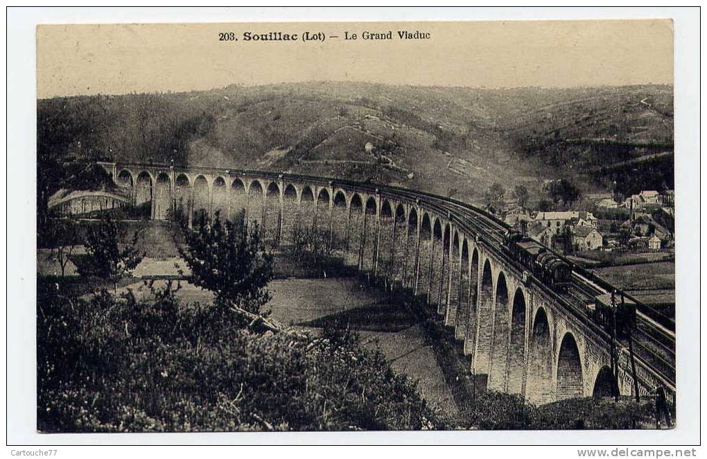 K9 - SOUILLAC - Le Grand Viaduc (1925) - Souillac