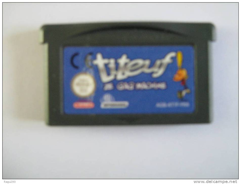 JEU POUR GAME BOY ADVANCE (et -- Ou ) D.S.    TITEUF ZE GAG MACHINE - Game Boy Advance