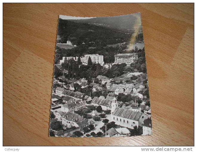 CPSM DIVONNE LES BAINS Vue Générale Aérienne Et Col De La Faucille - Divonne Les Bains