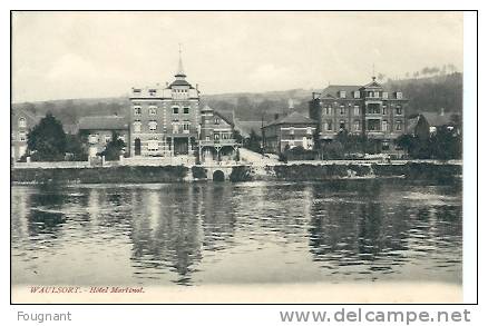 Belgique:Waulsort(Namur):  Hôtel  Martinot.Carte Non écrite. - Hastière