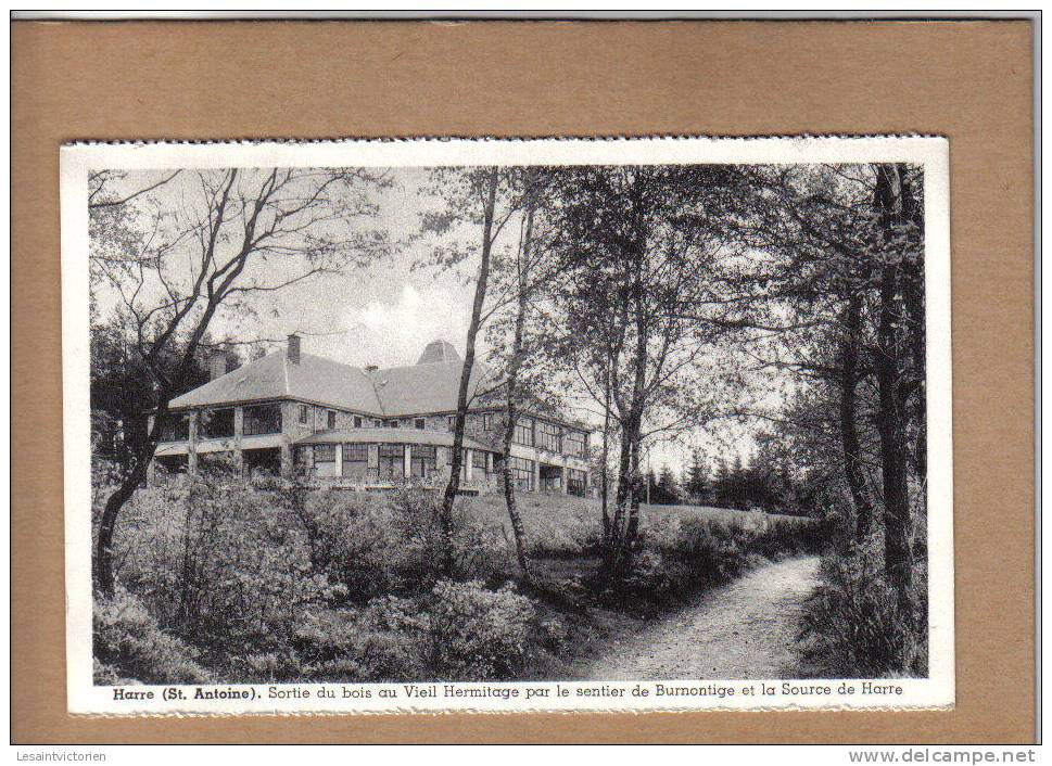 HARRE WERBOMONT BURNONTIGE VALLEE DE L´AISNE ST ANTOINE HERMITAGE - Manhay