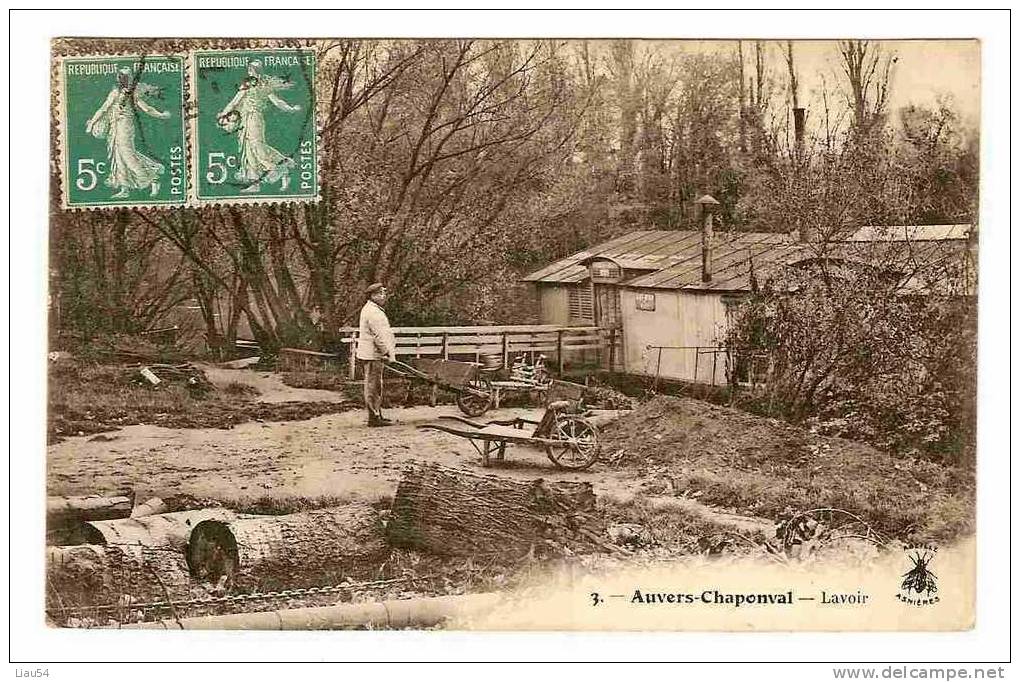 AUVERS-CHAPONVAL Lavoir - Auvers Sur Oise