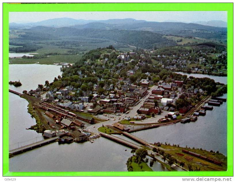 NEWPORT, VT - AERIAL VIEW OF THE CITY - - Otros & Sin Clasificación