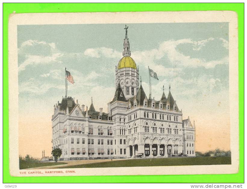 HARTFORD,CT. - THE CAPITOL - PUB. BY DANSIGER & BERMAN - - Hartford