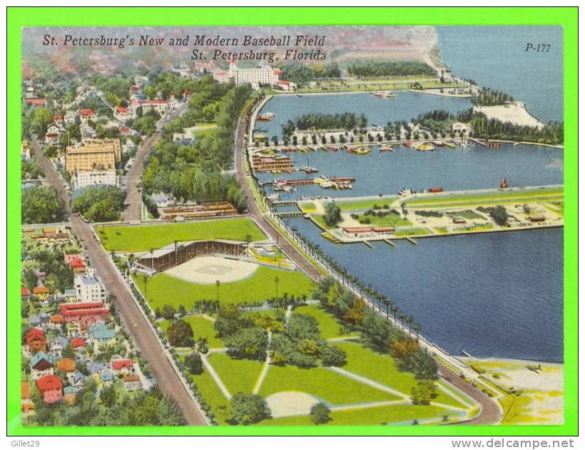 ST-PETERSBURG, FL - BASEBALL FIELD - NEW AND MODERN - - St Petersburg