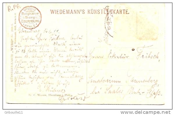 BAD MÜNSTER AM STEIN   -   ** DIE EBERNBURG  - SÜDSEITE **  -  Hrsg : WIBO   N°2068 A - Bad Muenster A. Stein - Ebernburg