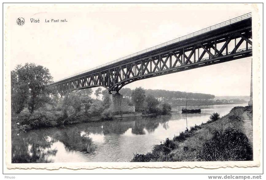 B619   Vise: Le Pont Rail - Visé