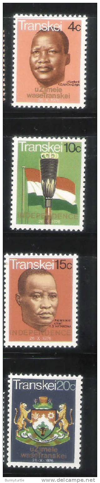 South Africa Transkei 1976 Independence From South Africa MNH - Transkei