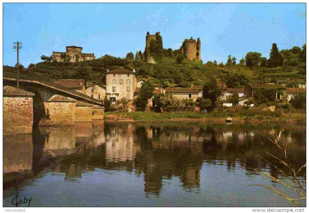 CPSM..PONT SUR LA VIENNE A ST GERMAIN DE CONFOLENS. .... - Confolens