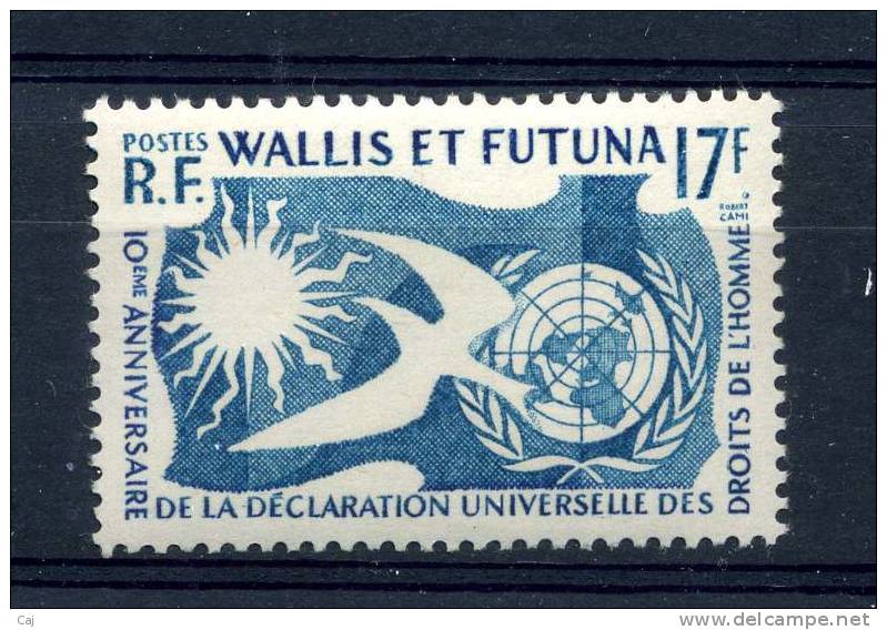 Wallis Et Futuna  -  1958  :  Yv  160  * - Ungebraucht