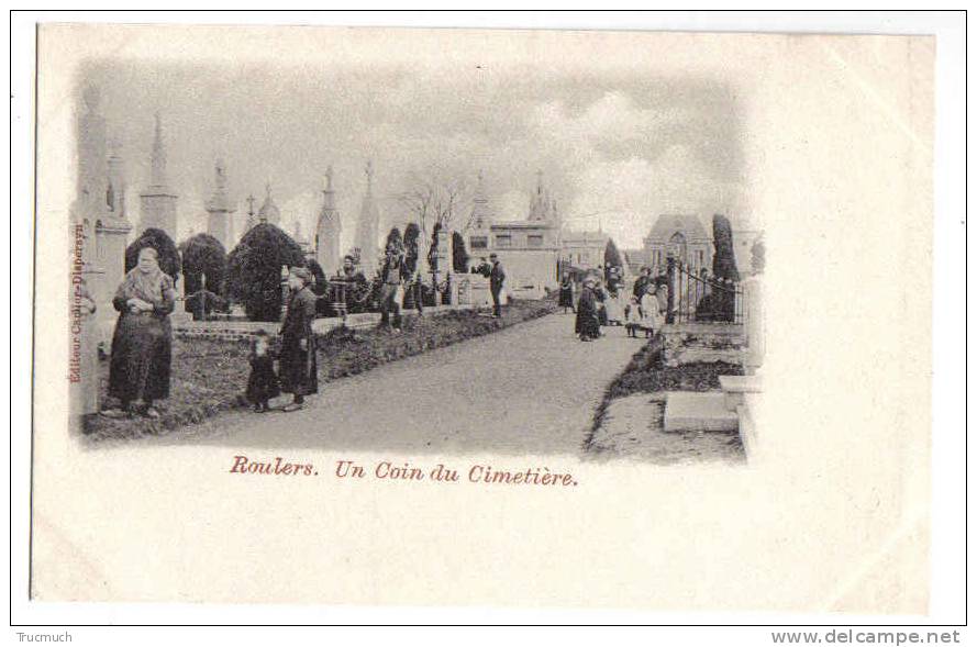 C1982- ROULERS - Un Coin Du Cimetière   *éditeur Carlier* - Roeselare