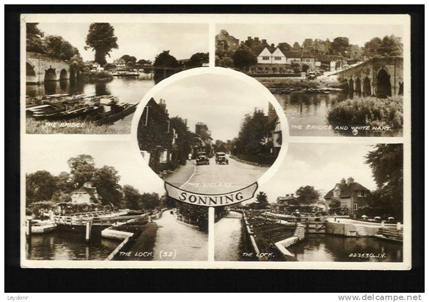 Sonning, The Village, The Bridge, The Lock, White Hart - Great Britain - Other & Unclassified