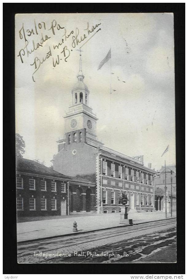 Independence Hill, Philadelphia, Pennsylvania - 1907 - Philadelphia