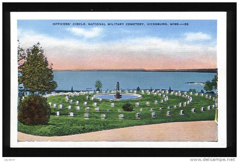 Officers Circle, National Military Cemetery, Vicksburg, Mississippi - Sonstige & Ohne Zuordnung