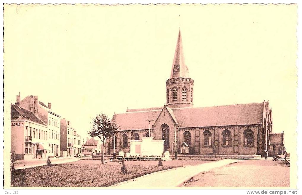 WENDUINE  : EGLISE DE LA SAINTE - CROIX  -  KERK VAN DE HELLIGE KRUISVERHEFTING - Wenduine