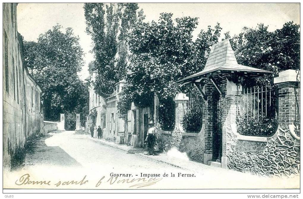 CP - Gournay (93) - Impasse De La Ferme - Gournay Sur Marne