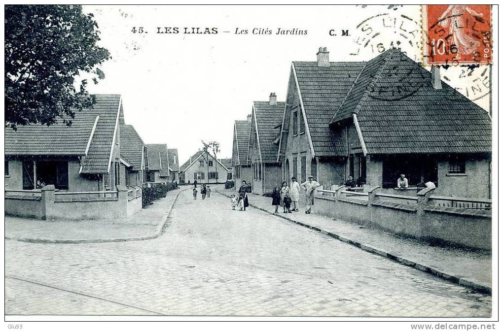 CP - Les Lilas (93) - Les Cités Jardins - N° 45 - Les Lilas
