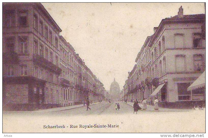 SCHAERBEEK = Rue Royale Ste Marie  (1903) - Schaarbeek - Schaerbeek