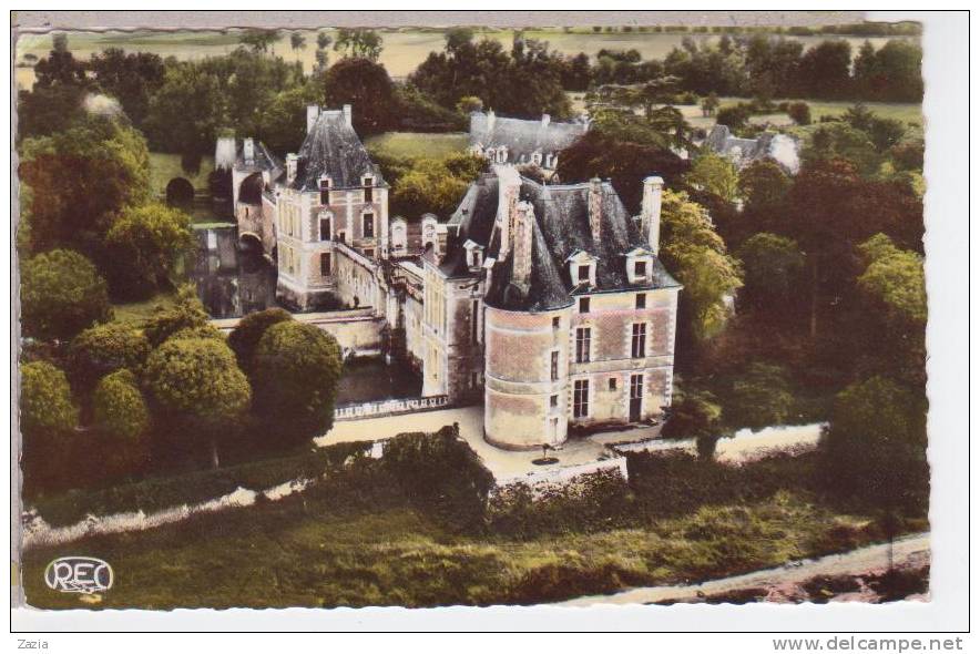 41.077/ SELLES SUR CHER - Le Chateau. Vue Aérienne . Cpsm N°13117 - Selles Sur Cher