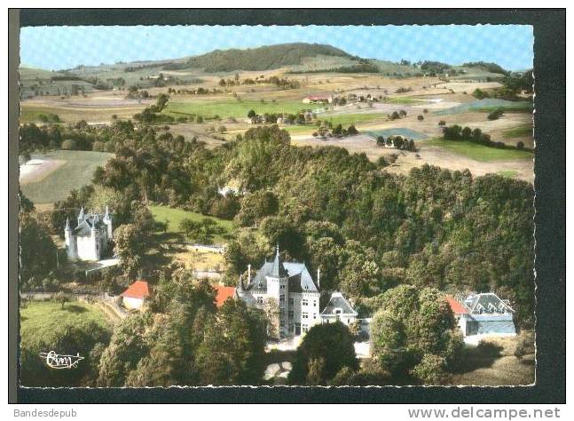 CPSM - Saint Geoire En Valdaine ( Isère 38) - Vue Aérienne - Château De Clermont Et De La Rochette ( COMBIER CIM 5087 A) - Saint-Geoire-en-Valdaine