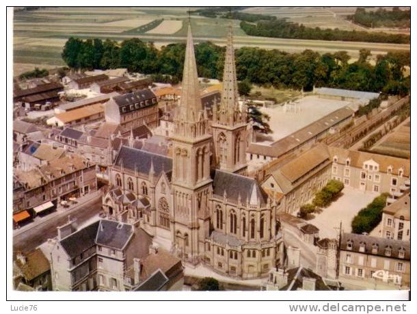 LA DELIVRANDE - Vue Générale Aérienne -  La Basilique - La Delivrande