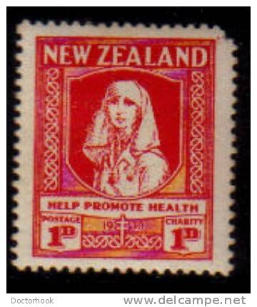 NEW ZEALAND   Scott: # B 2*   VF MINT LH - Unused Stamps