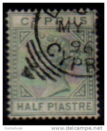 CYPRUS   Scott: # 19  F-VF USED - Chipre (...-1960)