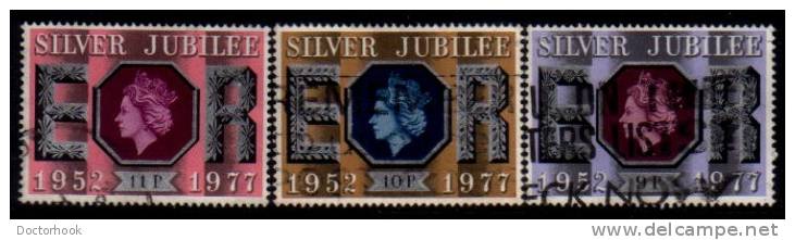 GREAT BRITAIN   Scott: # 810-4  F-VF USED - Unclassified