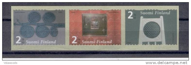 Finlandia - Serie Completa Nuova Autoadesiva - Unused Stamps