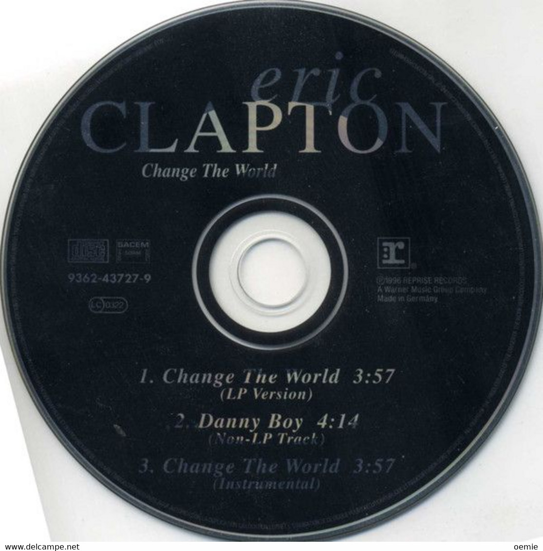 ERIC  CLAPTON    °°°°°°   2 TITRES  CD SINGLE   COLLECTION - Other - English Music